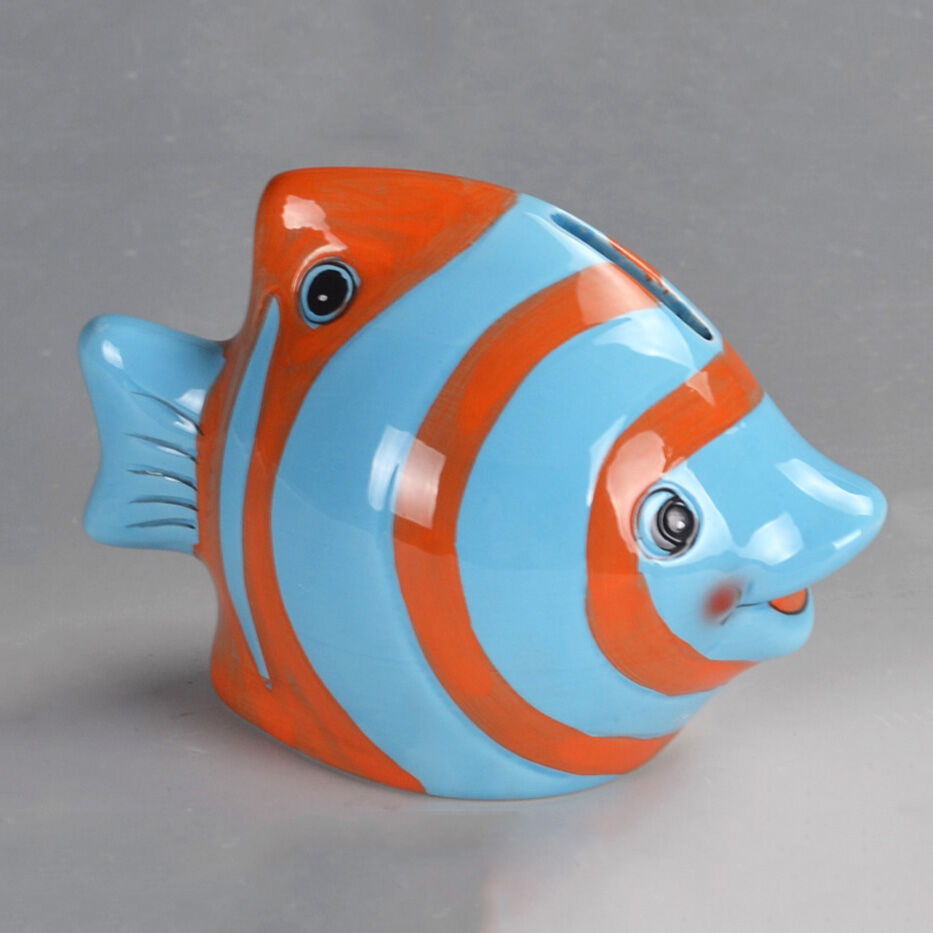 Sea Fish Shaped Piggy Bank  Money banks - Muldeco Ceramic